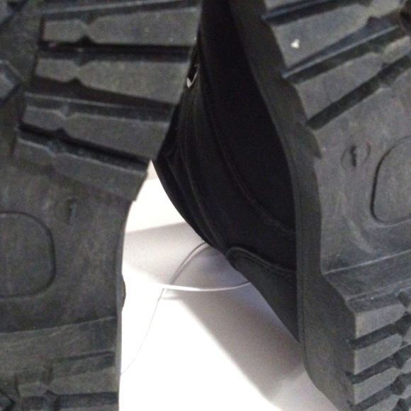 US SPORT OUTDOOR BLACK LACE UP HIGH TOP HIKING BOOTS BOYS SIZE 1 NWT - Picture 9 of 11